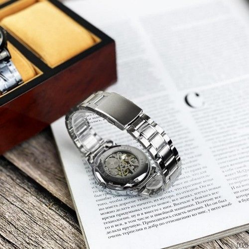 Годинник Forsining 8099 (Silver-White) 1059-0121 фото