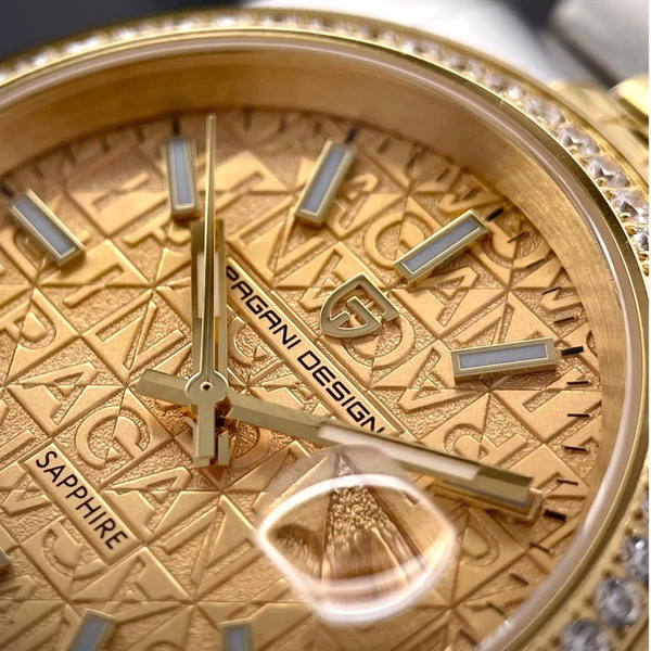 Чоловічий годинник Pagani Design PD-1794M Silver-Gold-Gold 1138-0239 фото
