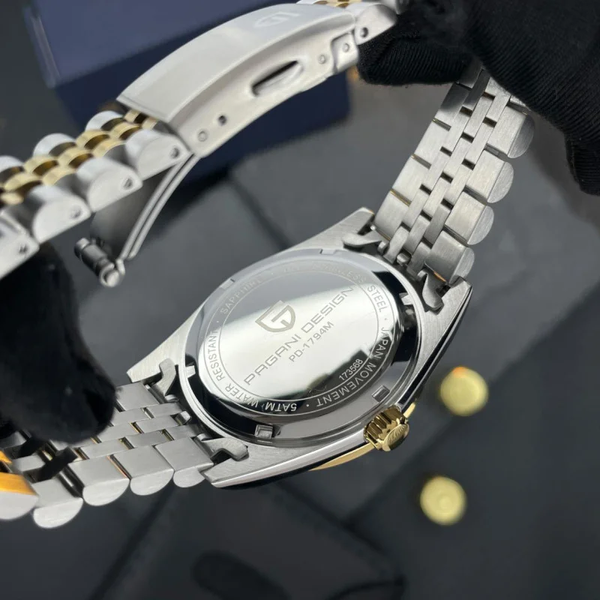 Чоловічий годинник Pagani Design PD-1794M Silver-Gold-Gold 1138-0239 фото