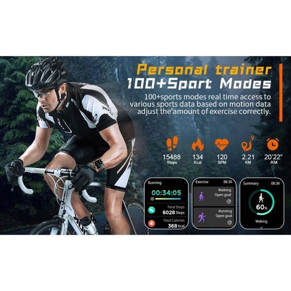 Смарт-часы Smart Racer K+ Compass (Black) 1542 фото