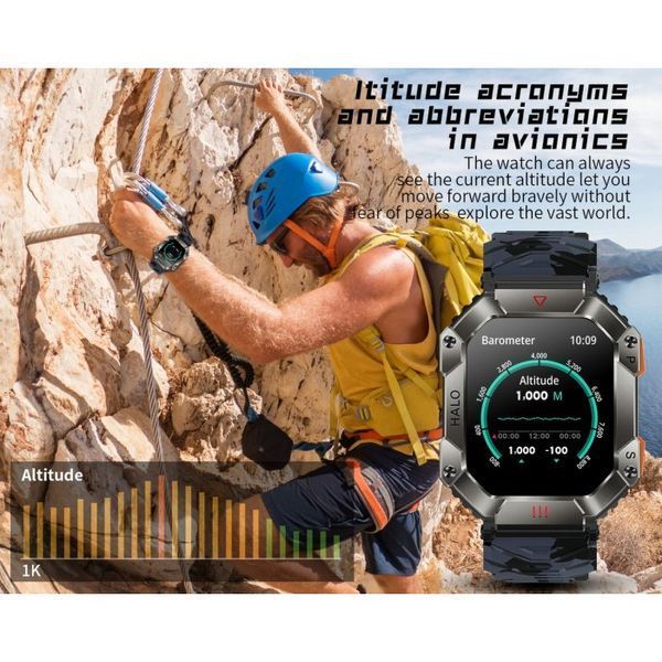 Смарт-часы Smart Racer K+ Compass (Black) 1542 фото