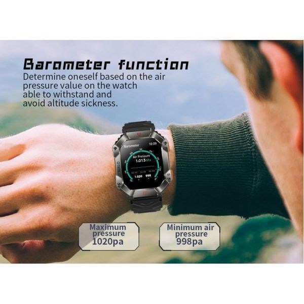 Смарт-часы Smart Racer K+ Compass (Black) 1542 фото