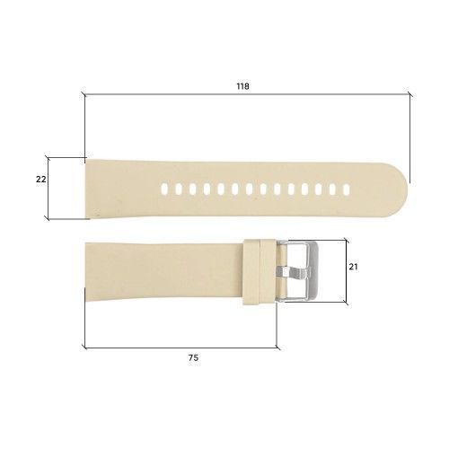 Ремінець для смарт-годинника Modfit Business (Milk) 1051-0779 фото