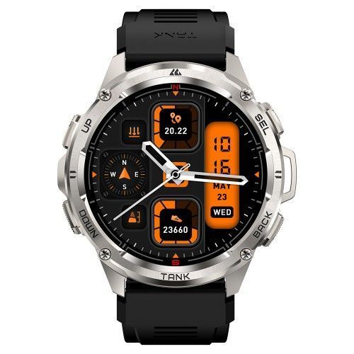 Смарт часы KOSPET TANK T3 ULTRA (Silver) 1077-0296 фото