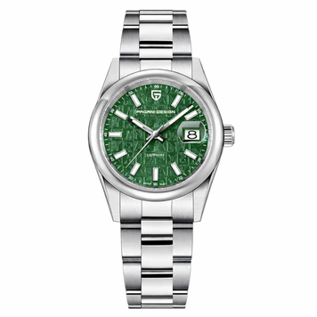 Чоловічий годинник Pagani Design PD-1794M Silver-Green 1138-0259 фото