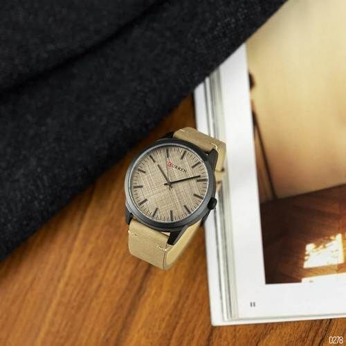 Годинник Curren 8386 (Light Brown-Grey) 1008-0278 фото
