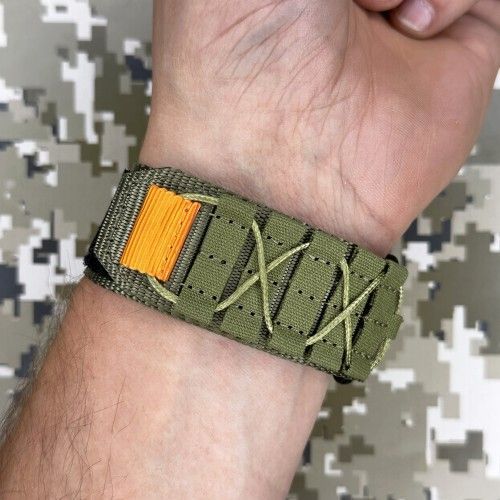 Часы тактические Awarder 036 Nylon Tactic (Black-Army Green) 1202-0107 фото