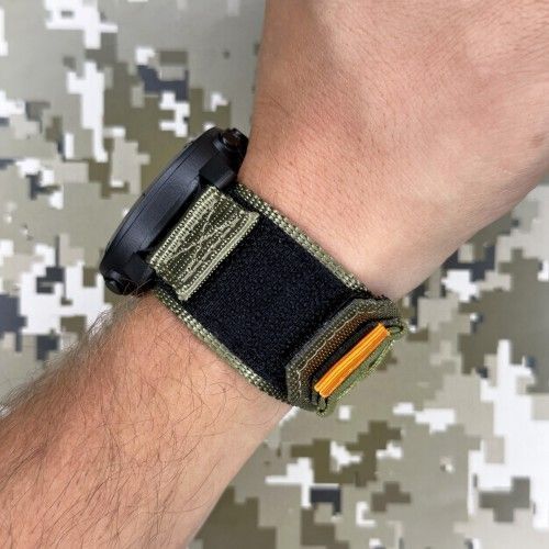 Часы тактические Awarder 036 Nylon Tactic (Black-Army Green) 1202-0107 фото
