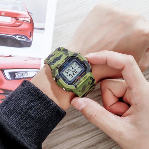Годинник Skmei 1628 (Camo Green) 1080-0873 фото