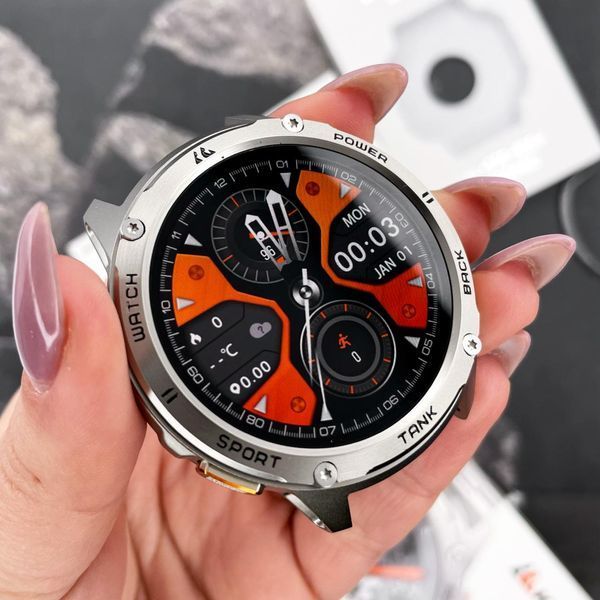 Смарт годинник Kospet TANK T3 Special Edition (Silver) 1077-0312 фото