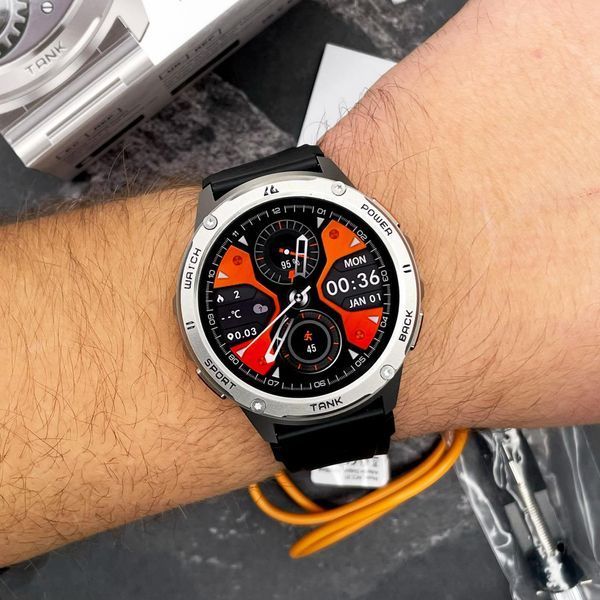 Смарт годинник Kospet TANK T3 Special Edition (Silver) 1077-0312 фото