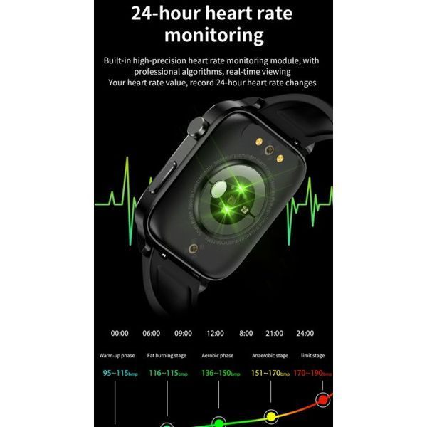 Смарт-часы Smart F100 (Black) 1184 фото