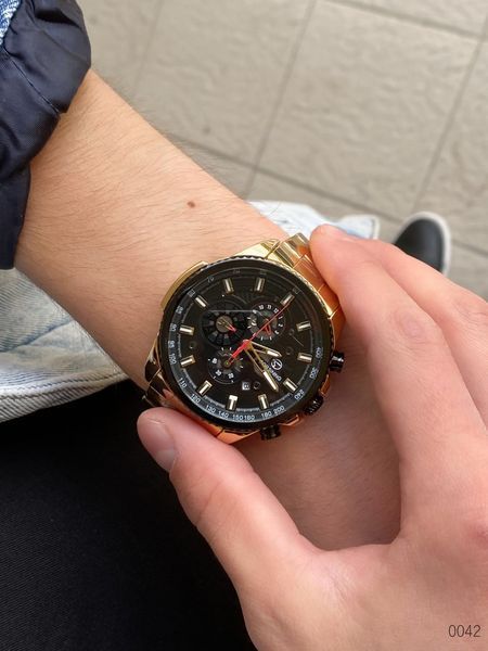 Годинник Forsining 6909 (Gold-Black) 1059-0042 фото