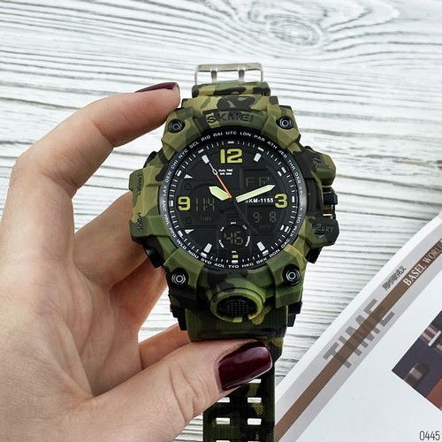 Часы Skmei 1155 (Military Green) 1080-0445 фото