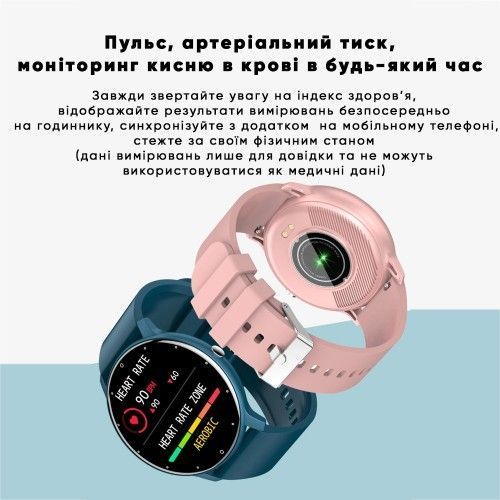 Смарт-годинник Modfit Business (All Black) + металевий ремінець 1077-0227 фото