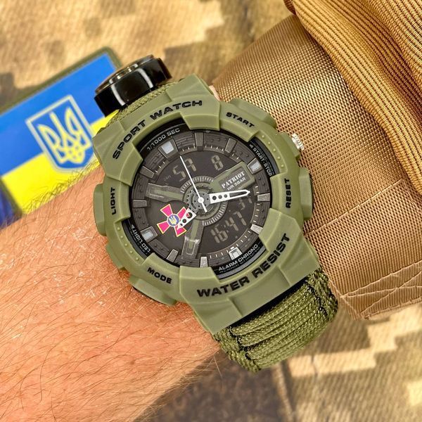 Годинник тактичний Patriot 005 (0340) ЗСУ 1201-0340 фото