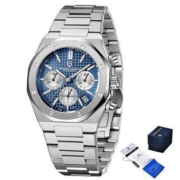 Годинник Pagani Design PD-1707 Silver-Blue 1138-0135 фото