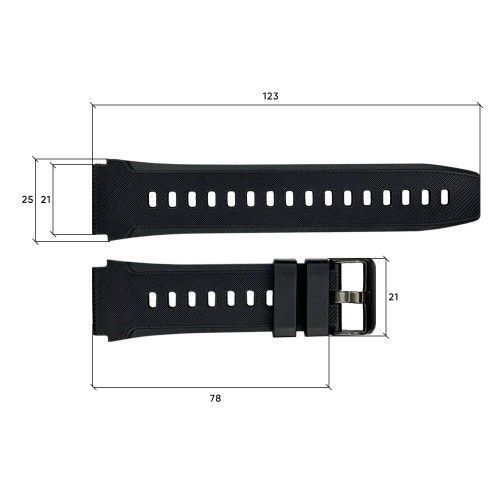 Ремінець для смарт-годинника  Modfit Sniper Pro (Black) 1051-0788 фото