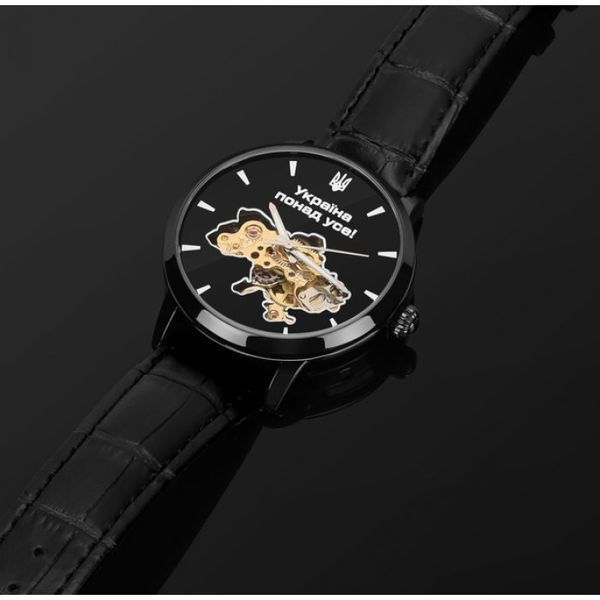Годинник Besta Skeleton UA Black 1594 фото