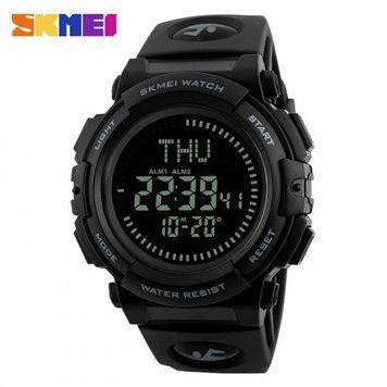 Годинник Skmei 1290 (All Black) Compass 1080-0808 фото