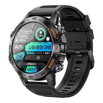 Смарт годинник чоловічий Smart Delta K52 Black Rubber (2 ремінці) 1640 фото