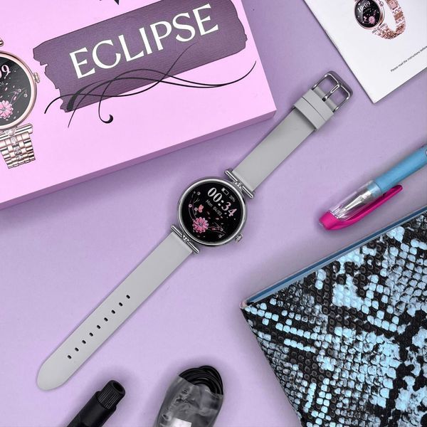Смарт-часы Modfit Eclipse Silver Steel (Два ремешка) 1077-0321 фото