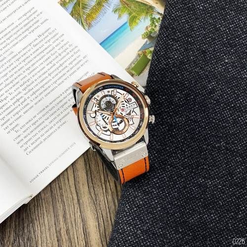 Годинник Curren 8380 (Silver-Cuprum-Brown) 1008-0226 фото