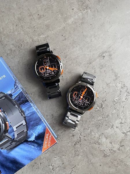 Смарт годинник Kospet Tank T2 Metall Black 1077-0297 фото