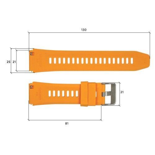 Ремінець для смарт годинника Modfit Combat (Orange) 1051-0742 фото
