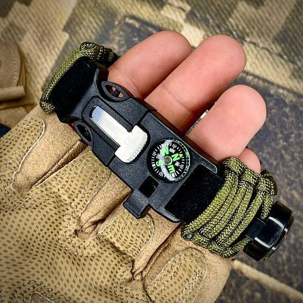 Часы тактические Skmei 1356 Tactic Compass (Army Green) 1080-2047 фото