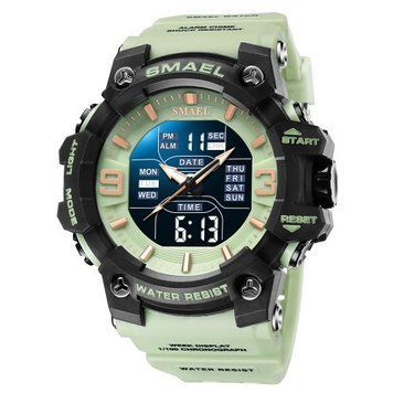 Годинник Smael 8049 (Black-Green) 1131-0043 фото