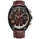 Часы Curren 8324 (Brown-Black-Gold) 1008-0205 фото 1