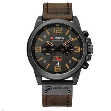 Годинник Curren 8314 (Black-Brown) 1008-0198 фото