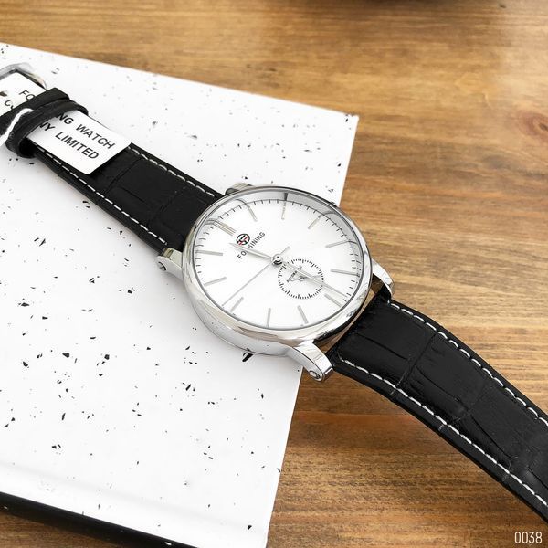 Годинник Forsining 8214 (Silver-White-Black) 1059-0038 фото