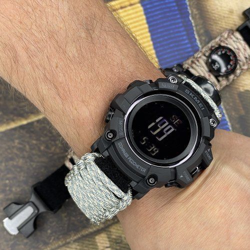 Годинник тактичний Skmei 1356 Tactic Compass (ACU)  1080-2088 фото