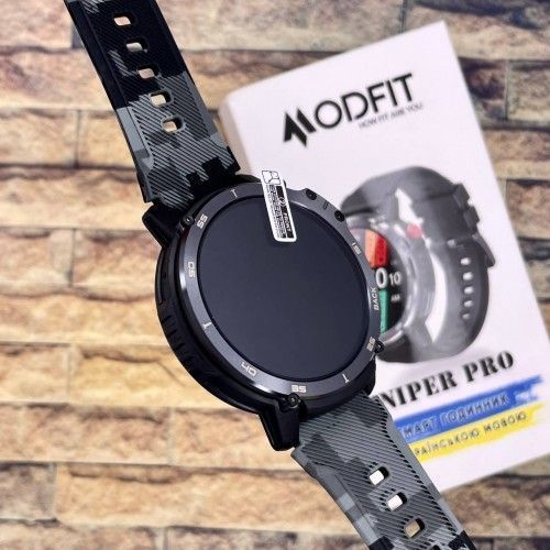 Смарт-годинник Modfit Sniper Pro (All Black) 1077-0218 фото