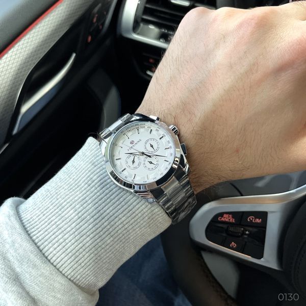 Годинник Forsining 6917 (Silver-White) 1059-0130 фото