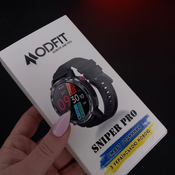 Смарт-годинник Modfit Sniper Pro (All Black) 1077-0218 фото