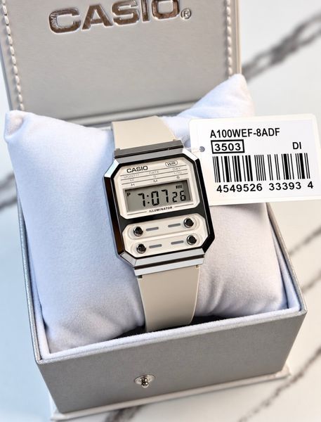 Чоловічий годинник Casio A100WEF-8A A100WEF-8A фото