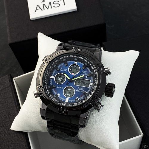 Годинник AMST 3022 (Metall Black-Blue) 1094-0045 фото