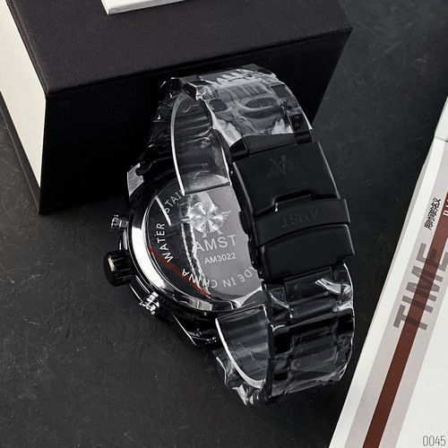 Годинник AMST 3022 (Metall Black-Blue) 1094-0045 фото
