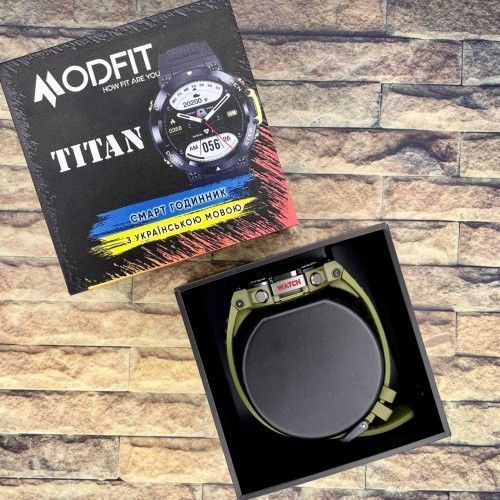 Смарт-годинник Modfit Titan (Army Green) 1077-0228 фото