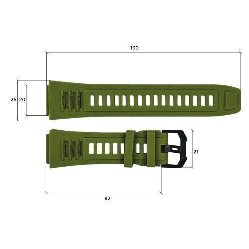 Ремешок для смарт-часов Modfit Titan (Army Green) 1051-0683 фото