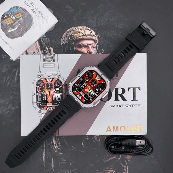 Смарт годинник Modfit Navi Compass (Silver-Black) 1077-0300 фото