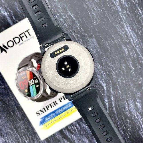 Смарт-часы Modfit Sniper Pro (Black-Silver) 1077-0219 фото