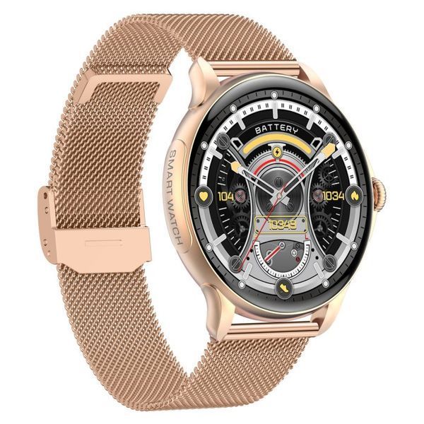Смарт часы Smart Holiday Gold Steel (2 ремешка) 1745 фото