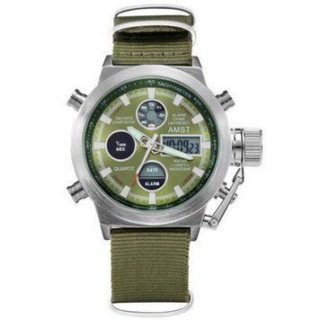 Годинник AMST 3003 (Silver-Green Green) 1094-0005 фото