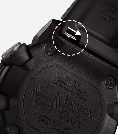 Годинник Casio G-SHOCK GA-2000-1A9 GA-2000-1A9 фото