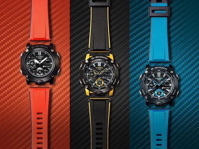 Годинник Casio G-SHOCK GA-2000-1A9 GA-2000-1A9 фото