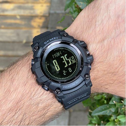 Годинник Skmei 1358 (Black) Compass 1080-0421 фото